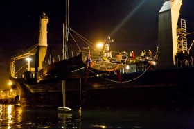 "Mar Mostro" hat nach 31 Tagen das Ziel der ersten Etappe in Kapstadt erreicht. © IAN ROMAN/Volvo Ocean Race