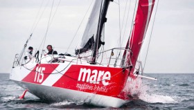 Die neue `mare´ wurde erst im Januar zu Wasser gelassen. Sie ist leicht und hat viel Volumen im Vorschiff. © mare