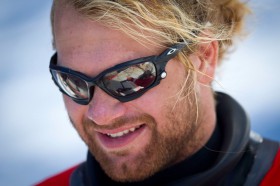 Der Kieler Michi Müller hat auf Puma noch gut lachen. Er muss aber schwer um Platz zwei kämpfen. © Amory Ross/PUMA Ocean Racing/Volvo Ocean Race