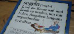 Fundstück SEGELN: Schwarzer Humor, unbequeme Wahrheit