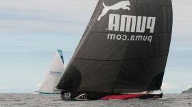 Unglaublich enges Finale auf der fünften Etappe. Telefonica holt in wenigen Tagen 400 Meilen auf. © IAN ROMAN/Volvo Ocean Race