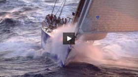 Video vom Esimit Sieg. Am Schluss ist der Ansatz der Kuhwende am Giraglia Rock zu sehen.