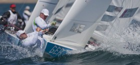 Robert Stanjek und Frithjof Kleen hatten im ersten olympischen Rennen 100 Meter Vorsprung. © onEdition