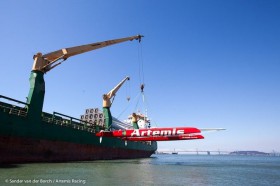 Die großen Teams konzentrieren sich auf ihre neuen Geschosse. Artemis wartet noch auf seinen Flügelmast. © Sander van der Borch/Artemis Die großen Teams konzentrieren sich auf ihre neuen Geschosse. Artemis wartet noch auf seinen Flügelmast. © Sander van der Borch/Artemis