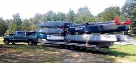 4000 Kilometer in den USA mit fünf F18-Kats am Haken