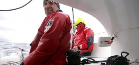 Riechers in freudiger Erwartung der Gischt © mare/Breymeier