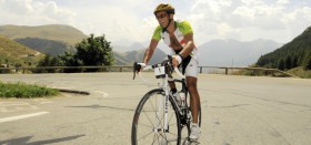 Franck Cammas auf den letzten Metern nach Alpe d'Huez©miku