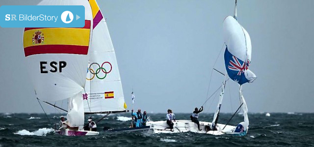 Entscheidung zum 2:1 für Spanien. Die Australierin Olivia Price ist aus dem Boot geschleudert worden. © onEdition