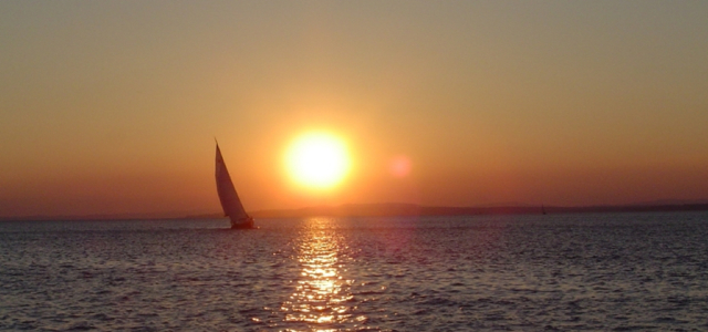 Allein in die Sonne © langenargen_tourismus