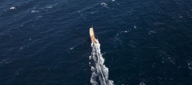 Kito de Pavant mit seiner "Groupe Bel" ist einer der starken Teilnehmer bei der Vendee Globe. © Vendee Globe Kito de Pavant mit seiner "Groupe Bel" ist einer der starken Teilnehmer bei der Vendee Globe. © Vendee Globe