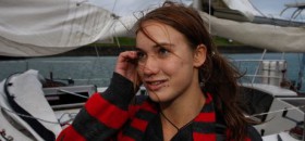 Die 16-Jährige Laura Dekker ist zu ihrem Geburtsort Whangarei auf Neuseeland zurückgekehrt. © 3News
