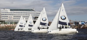 Knackige Bedingungen für die 6 Amateur-Finalisten © BMW