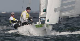 Nach Kieler Woche-Sieg auch Internationale Deutsche Meister im Starboot: Johannes Polgar und Marcus Koy. Foto: ok-press Nach Kieler Woche-Sieg auch Internationale Deutsche Meister im Starboot: Johannes Polgar und Marcus Koy. Foto: ok-press