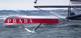 Noch gucken die Italiener den Vögeln das Fliegen nur ab. Bald wollen sie selber hoch hinaus. © LUNA ROSSA / Carlo Borlenghi Noch gucken die Italiener den Vögeln das Fliegen nur ab. Bald wollen sie selber hoch hinaus. © LUNA ROSSA / Carlo Borlenghi