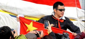 Guo Chuan will als erster Chinese einhand nonstop um die Welt segeln © chuan