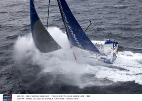 Geht Armel Le Cléac’h bei der Vendée Globe bald wieder in Führung? Zahlt sich sein Risiko aus. © JEAN-MARIE LIOT / DPPI Geht Armel Le Cléac’h bei der Vendée Globe bald wieder in Führung? Zahlt sich sein Risiko aus. © JEAN-MARIE LIOT / DPPI