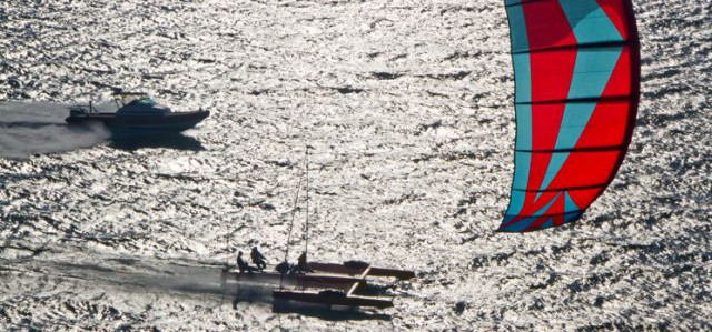 Kite Boat, Kite Foiler in San Francisco