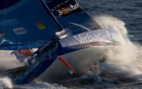Jean-Pierre Dick hat den 24 Stunden Einhand-Weltrekord für Monohulls gebrochen. © JM Liot/ DPPI/ Virbac-Paprec Sailing Team Jean-Pierre Dick hat den 24 Stunden Einhand-Weltrekord für Monohulls gebrochen. © JM Liot/ DPPI/ Virbac-Paprec Sailing Team