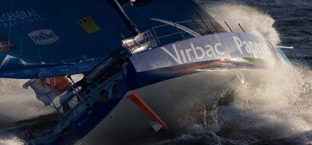 Jean-Pierre Dick hat den 24 Stunden Einhand-Weltrekord für Monohulls gebrochen. © JM Liot/ DPPI/ Virbac-Paprec Sailing Team