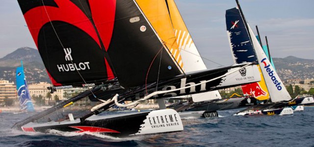 Alinghi bei der Extreme Sailing Series.
