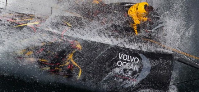 Abu Dhabi Team beim Volvo Ocean Race