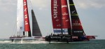 America’s Cup Video: Erste Aufnahmen von Trainingsrennen im Flugmodus