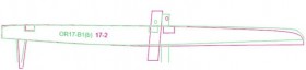 Die Schwert-Position des neuen Oracle AC72 (rot) ist im Vergleich zum alten Kat nach hinten verschoben. © SA Forum Die Schwert-Position des neuen Oracle AC72 (rot)