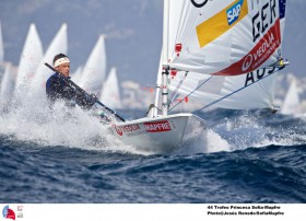Philipp Buhl segelte die stärkste Qualifikation und war auch bei wenig Wind vorne. © Jesus Renedo sailinstock.com Philipp Buhl segelte die stärkste Qualifikation