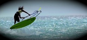Freestyle Windsurfer vor Bonaire