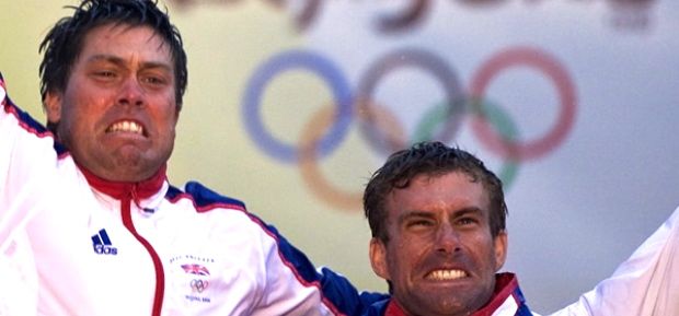Andrew Simpson Iain Percy Olympia-Gold