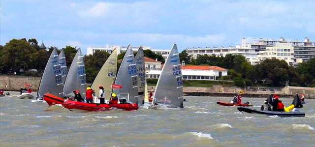 Finn Masters Medalrace vor La Rochelle