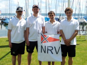 v.r. : Thomas Plößel, Gwendal Lamay, Klaus Lahme, Carsten Kemmling. © Philipp Rimmelspacher/Marinepool Thomas Plößel, Gwendal Lamay, Klaus Lahme, Carsten Kemmling