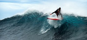 Wellenreiten, Surfen, huckepack