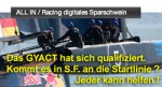 Youth America’s Cup: Digitales Sparschwein von ALL IN / Racing auf SR