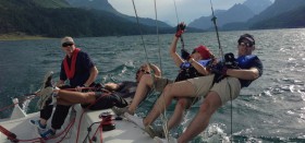 Schnell zugänglicher Trapezspaß auf schweizer Seen. Die Firma sailbox versucht, dieses Feld zu erschließen. © Sailbox.ch Sailbox