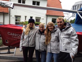 Das Carroux SB20 Sailing Team: Maike und Svenja Christiansen, © Katie Jackson / SB20 Class