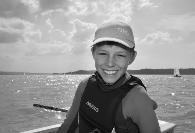 Der “Kurze” hat immer was zu lachen © Turcsi Diabetes, Segeln, Optimist