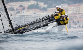 Das SAP Extreme Sailing Team fokussiert, aber die regelmässige Top-Plazierungen wollten sich nicht einstellen © Extreme Sailing Series