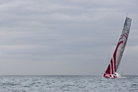 "mare" hoch am Wind und weit und breit nichts von der Konkurrenz zu sehen. Der Tracker wird täglich Aufschluss geben © Breschi
