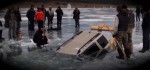 Video Fundstück: Falls man mit dem Auto im Eis einbricht…