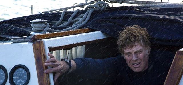 Robert Redford bei seinem einsamen Überlebenskampf auf See. © DANIEL DAZA/ROADSIDE ATTRACTIONS All is Lost, Redford