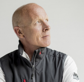 Hochsee-Legende Mike Golding konnte für das SpeedDream-Projekt begeistert und als Steuermann verpflichtet werden © VG SpeedDream, Hochsee, 100-Fuß-Prototyp