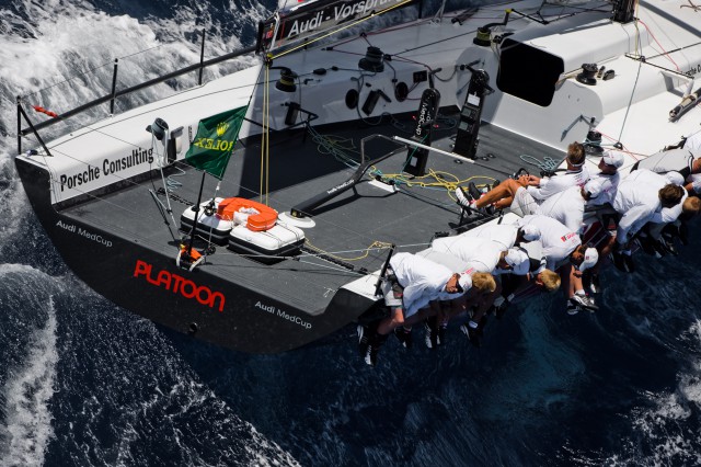 Die ‘Platoon’ von 2008 wird nächstes Jahr durch einen Neubau aus Dubai für die 52 Super Series ersetzt. ©Carlo Borlenghi/Rolex Die 'Platoon' von 2008 wird nächstes Jahr durch einen Neubau aus Dubai für die 52 Super Series ersetzt. ©Carlo Borlenghi/Rolex