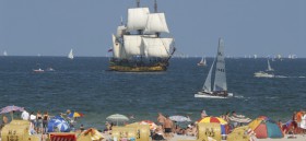 Wo liegt Deutschland bestes Olympiarevier, hier in Travemünde, oder vor Schilksee oder Warnemünde? ©Marina Könitzer Wo liegt Deutschland bestes Olympiarevier, hier in Travemünde, oder vor Schilksee oder Warnemünde? ©Marina Könitzer