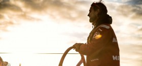 Einer der seltenen goldenen Momente für Iker Martinez auf Mapfre nach vielen technischen Poblemen. © Francisco Vignale/MAPFRE/Volvo Ocean Race Mapfre Martinez