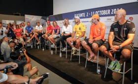 Die abschließende Skipper Pressekonferenz vor dem Start in Alicante. © Ainhoa Sanchez/Volvo Ocean Race Volvo Ocean Race