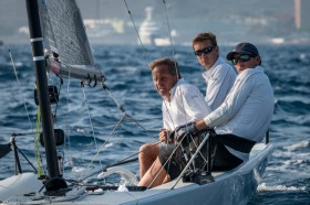 Pierre Casiraghi aus der monegassischen Fürstenfamilie segelt auch Melges 20 mit Vasco Vascotto (l.) © Melges20 Melges 32