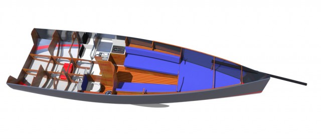Unter Deck wird die Avanti 26 gewissen Komfort fürs Wochenende oder den Sommerurlaub bieten © Hans-Jürgen Segbers/Performance Yacht Design