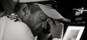 Vestas Skipper Chris Nicholson erlebt eine schwere Zeit nach der Strandung mit Vestas. © Brian Carlin/Team Vestas Wind/Volvo Ocean Race Nicholson
