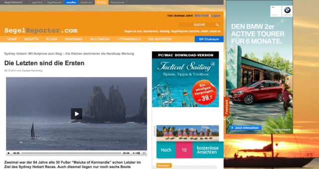 Angemeldet (oben rechts "Hallo Andreas John!"), aber auf Artikelebene ist der Zähler zu sehen, Markenartikler Werbung hier BMW, ist zu sehen und das Artikellayout ist zweispaltig - das sind sichere Kennzeichen, dass deine Mitgliedschaft erneuert werden muss. Im Menü unter SR Clubraum (blauer Kasten oben rechts) kann das über "Mitgliedschaft erneuern oder Tagespass lösen"